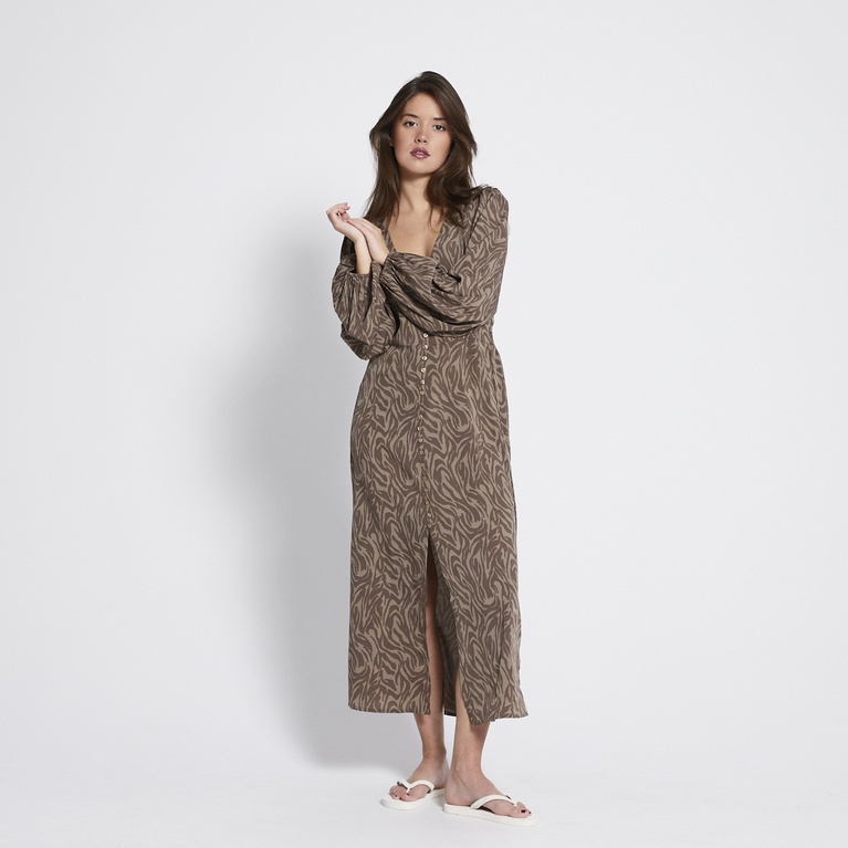 Button down dress "Gabrielle" Print 6